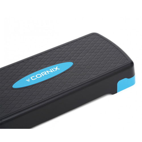 Степ платформа  2-ступенчатая Cornix XR-0191 Black/Blue - фото №2